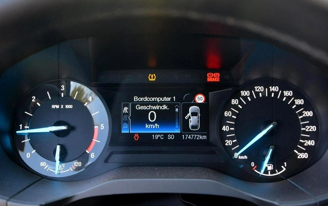 Ford S-Max cena 64900 przebieg: 174138, rok produkcji 2017 z Pełczyce małe 466